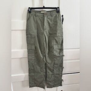 Olive Cargo Pants